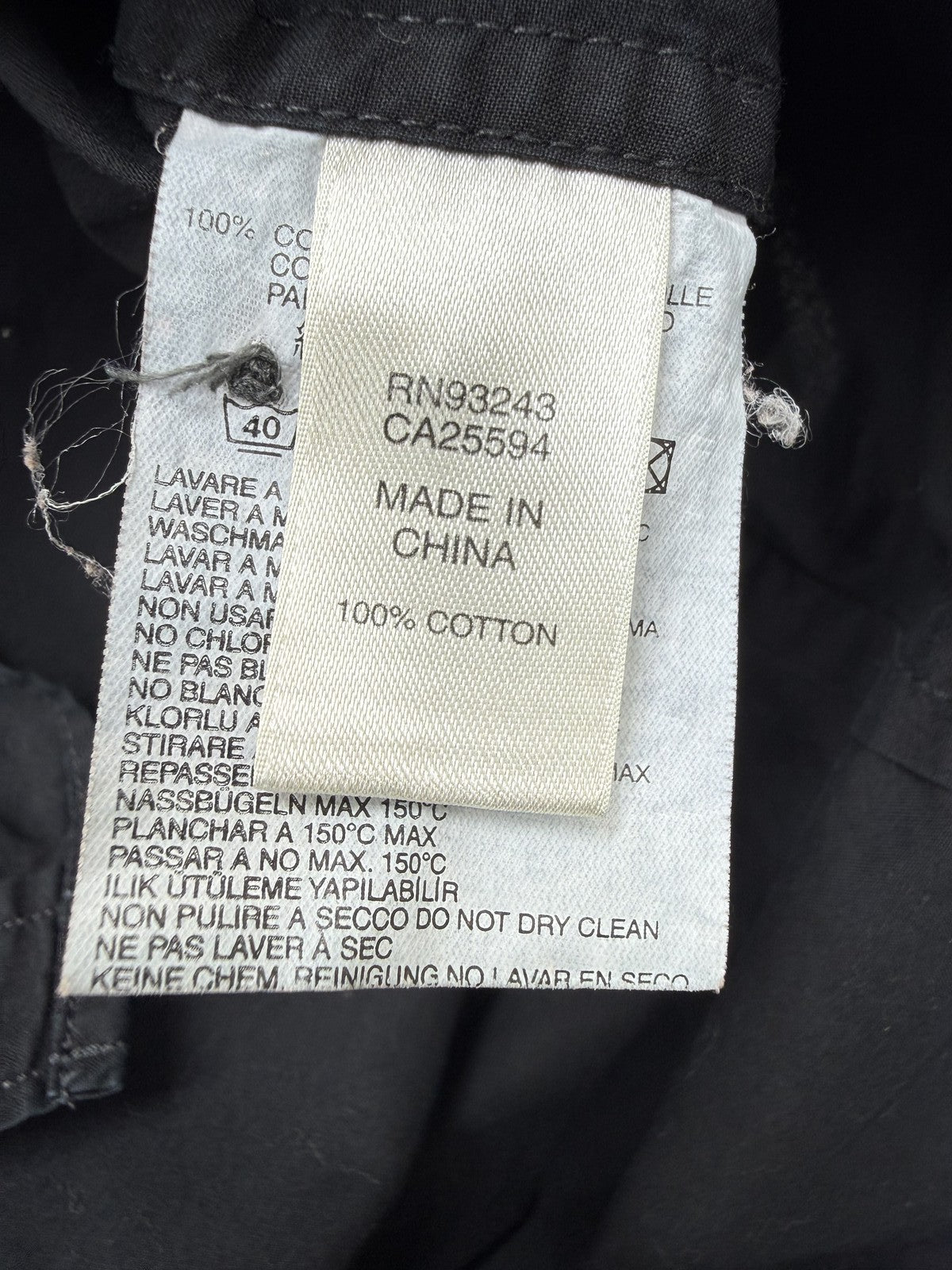 Diesel Men's Black Logo Patch Button-Up Shirt 3XL Regular Style