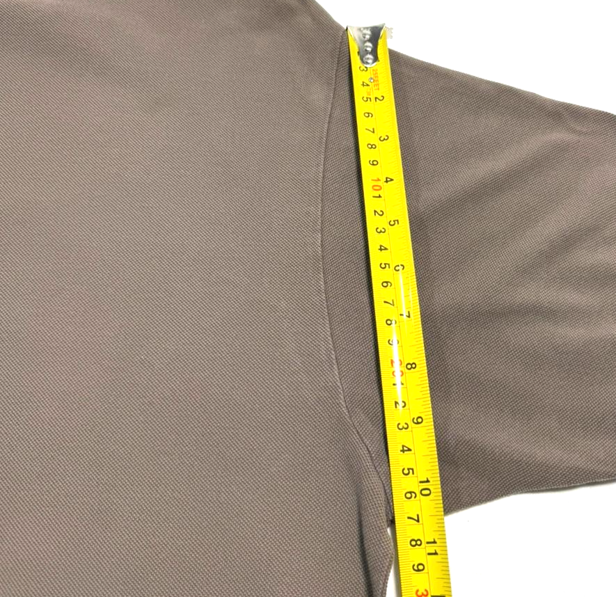 Men's Lacoste Polo Shirt In A Brown - Size M