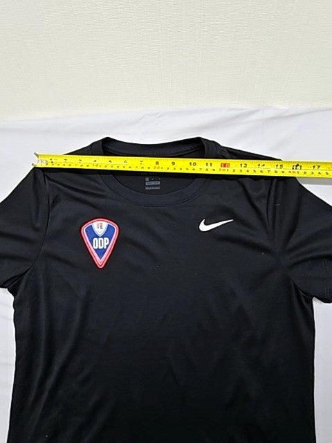 Nike Unisex Dri-FIT Black The Nike Tee T-Shirt L Short Sleeve Patch