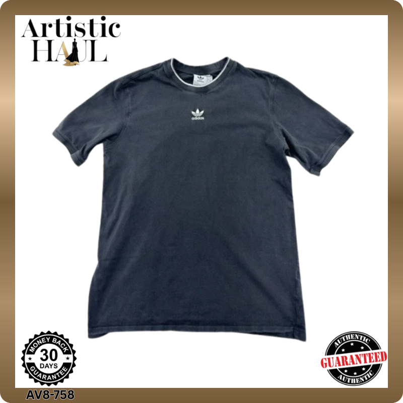 Adidas Grey Crewneck T-Shirt M Short Sleeve MPN B837C