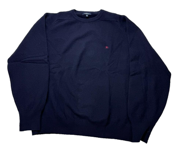 Burberry Wool Pull Very Good Condition Navy Blue - Size 46