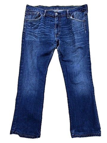 Levi's Men's Medium Blue Slim Bootcut 527 Jeans 38x32 Vintage