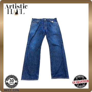 Levi's Men's 501 Original Fit Straight Leg Indigo Jeans XXL 36x30