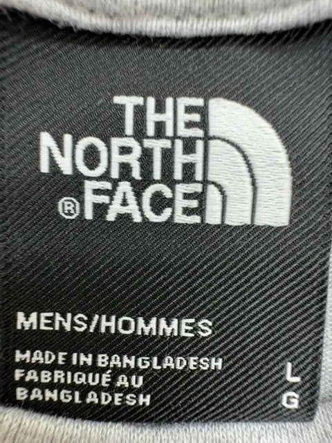 The North Face Men's Gray Embroidered Logo T-Shirt Size L