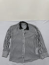 Koton Women's Multicolor Blouse, Striped, Long Sleeve