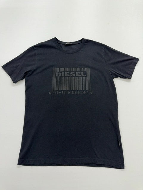 Diesel Men Black T-Shirt size XL product image 1