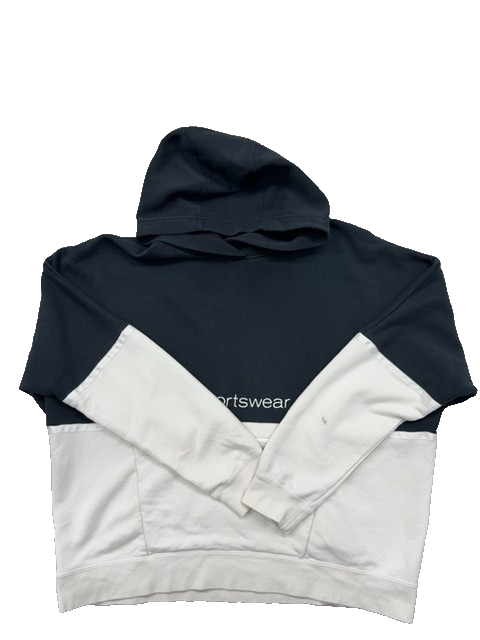 Nike Men's Multicolor Hoodie – Size M, Colorblock, Pullover
