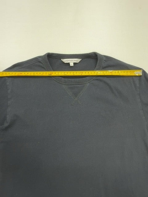 Calvin Klein Jeans Men's Black Logo T-Shirt Size M Regular Condition