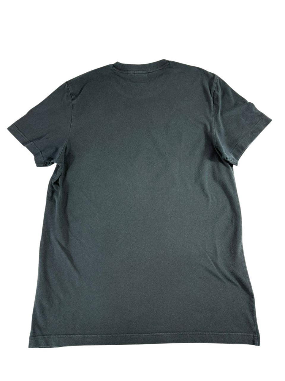 Adidas Originals Graphic T-Shirt Men's Size Medium Black Trefoil Print