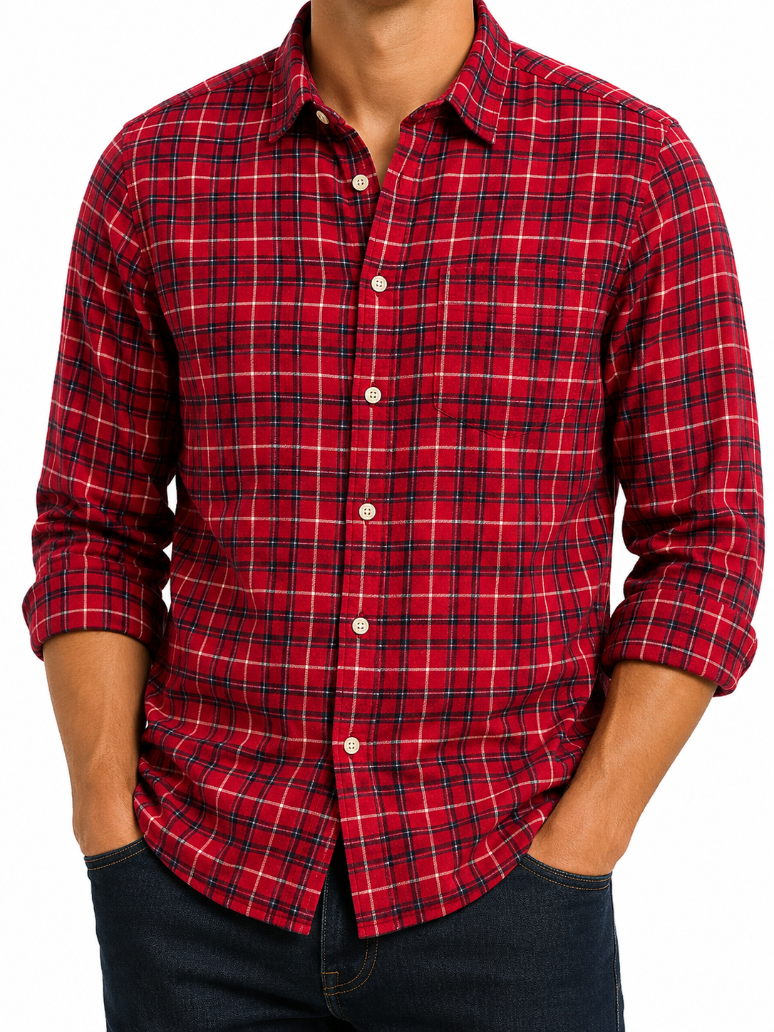 Superdry Men Red Shirt size M product image 1