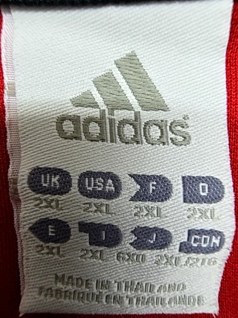 Adidas Germany National Team Jersey Men XXL Red Short Sleeve