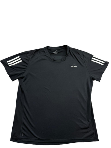 Adidas Men's XL Black Climacool Short Sleeve Crewneck T-Shirt