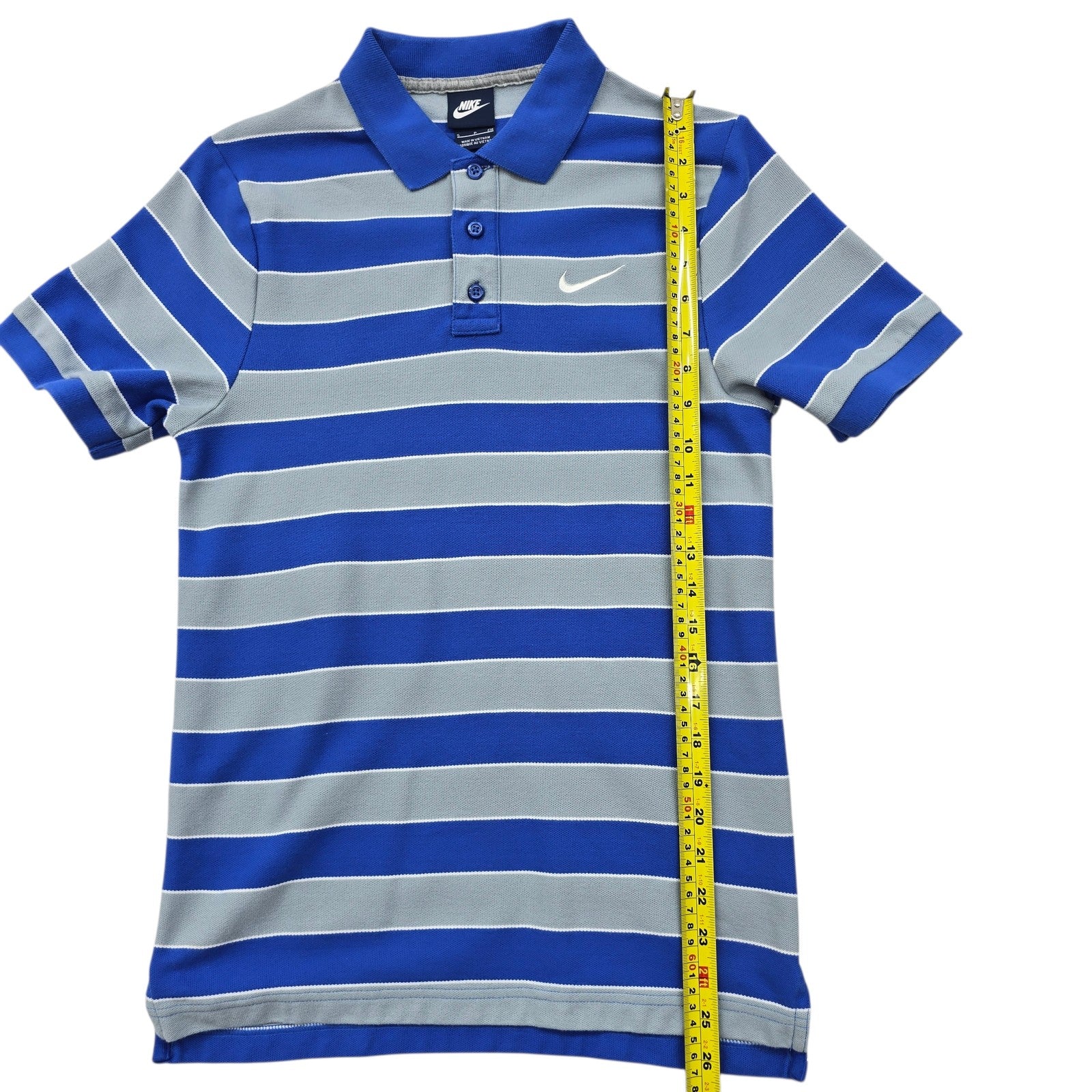Nike Men Blue Polo Shirt size S product image 8