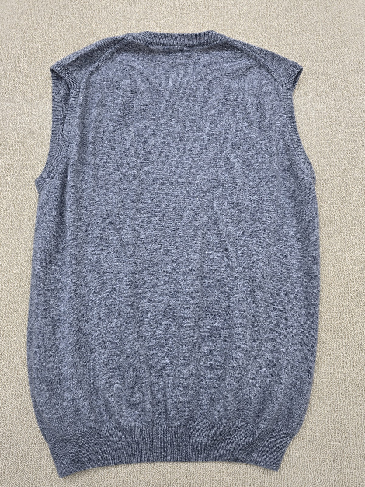 Harmont & Blaine Gray V-Neck Sweater Vest Men's XL Regular Fit