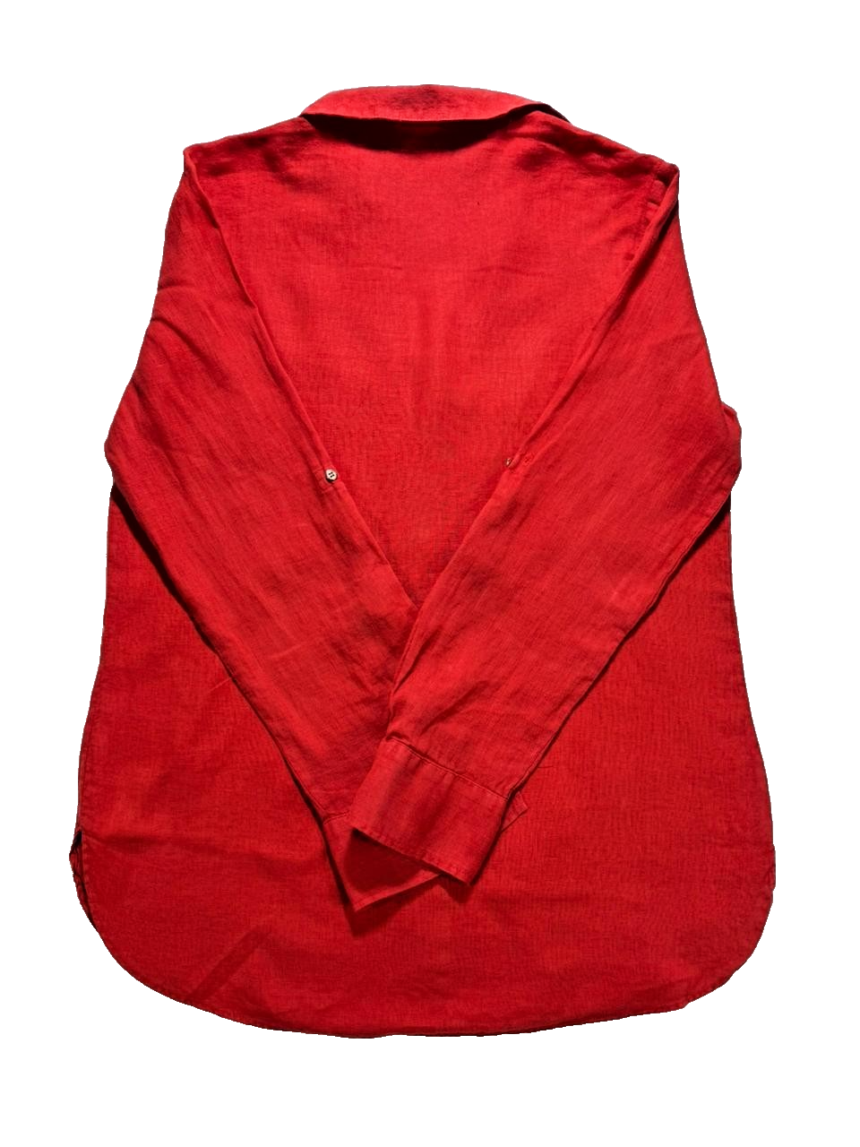 Zara Button Down Shirt For Women Roll Up Sleeves Collared - Size M