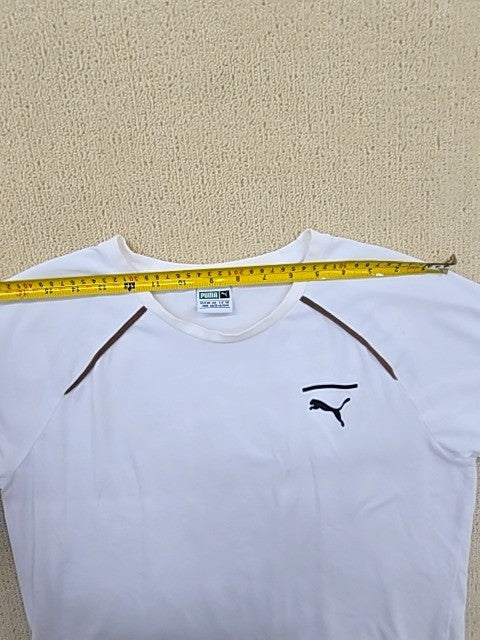 Puma Formula 1 F1 Men's White Graphic Cotton T-Shirt M