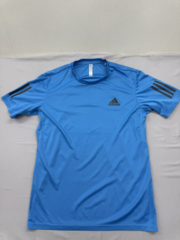 Adidas Adizero Essentials Running T-Shirt Men's M Blue Moisture Wicking