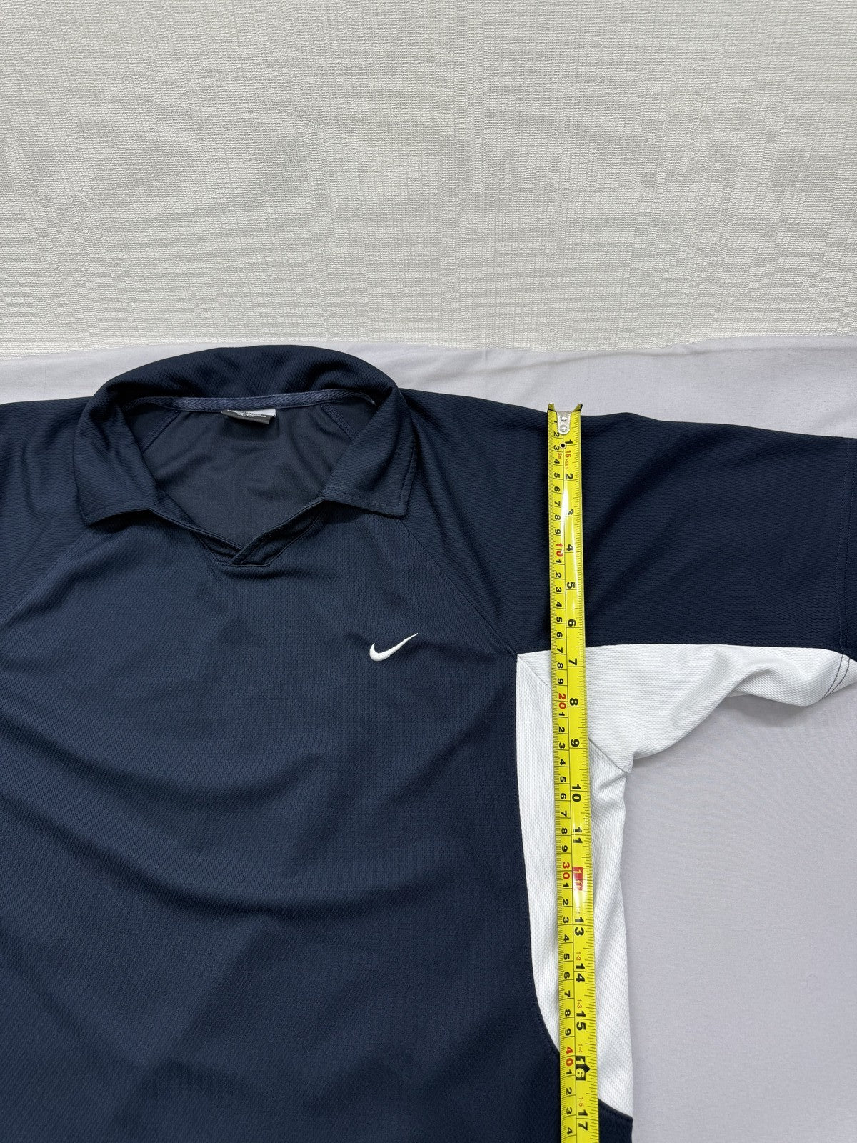 Nike Men's XXL Black/White Dri-FIT Golf Polo Short Sleeve