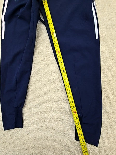 Adidas Unisex Juventus Navy Track Pants XS Drawcord Tapered