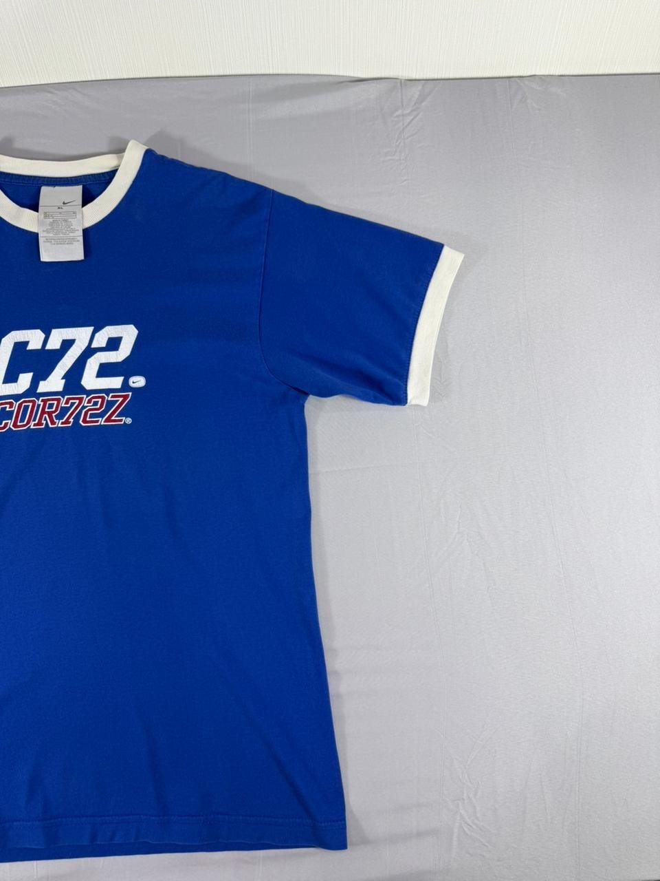 Nike Men's Blue Graphic T-Shirt Size XL C72 COR72Z Crew Neck