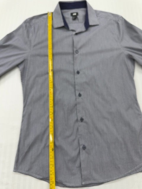 H&M Men Navy Shirt size M product image 4