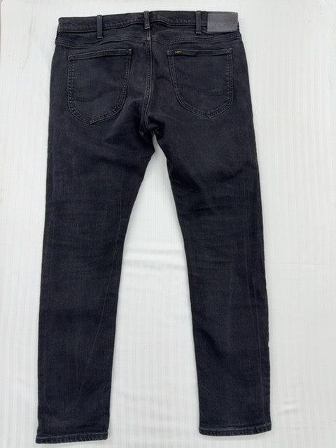 Lee Men's Luke Slim Tapered Dark Blue Jeans W36 L32
