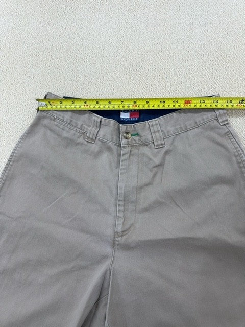 Tommy Hilfiger Men's Khaki Chino Pants Size 31 Straight Leg 5-Pocket