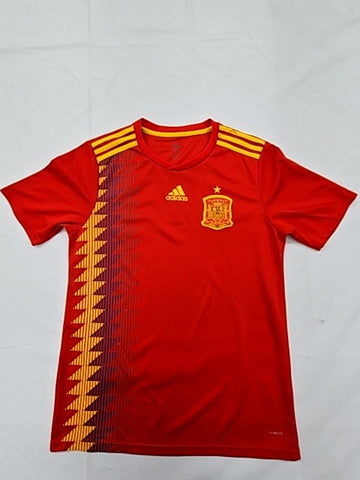 Adidas Spain National Team Red M Jersey Climacool Short Sleeve BQ4520
