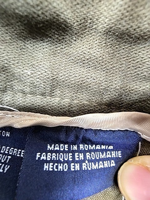 Tommy Hilfiger Men's Fatigue Green Chino Pants 32W/34L Cotton