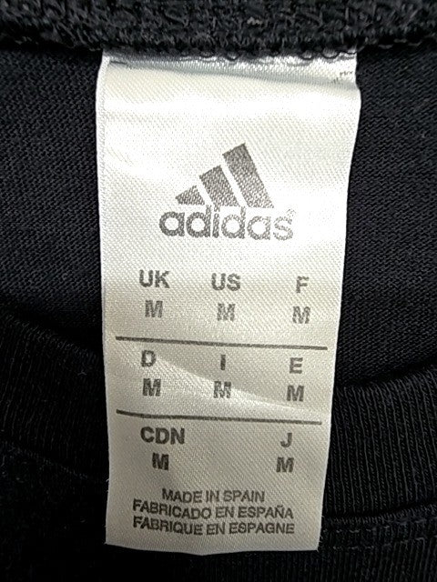 Adidas Men's Black Lisboa Marathon T-Shirt Size M 2010 3 Stripes