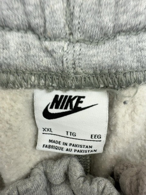 Nike Men's Grey Fleece Jogger Sweatpants XXL Big & Tall Tapered Relaxed