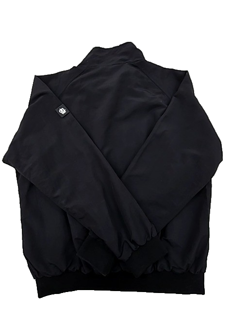 Zara Men's Black Jacket – Size L, Relaxed Fit
