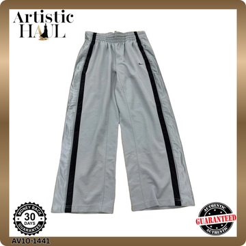 Nike Men's Grey Track Pants Size S Drawstring