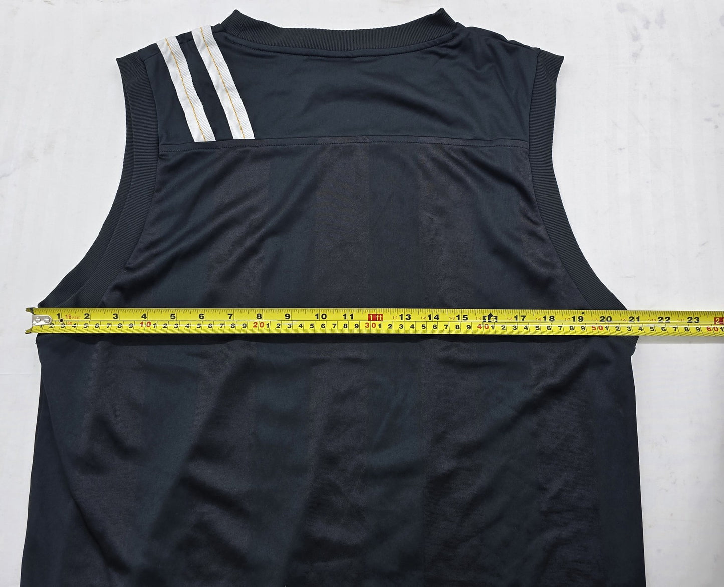 Nike Men's Black Striped Sleeveless Tank Top XL