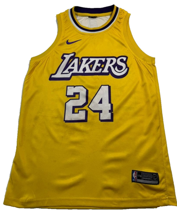 Nike La Lakers Kobe Bryant Yellow Statement Jersey Men's Size M
