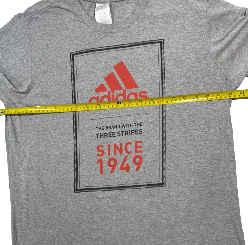 Adidas The Go To Tee Men's T-Shirt In Grey - Size L