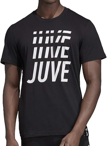 Men's Adidas Juventus Graphic T-Shirt Men Size S Live Juve Football Fan Tee L