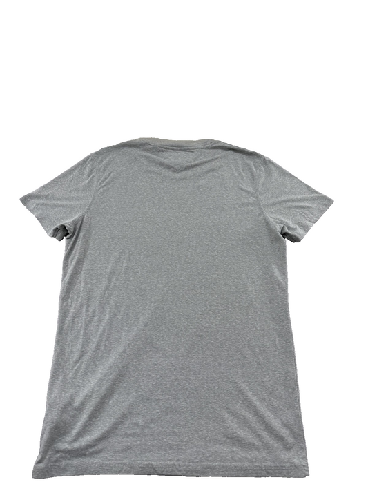 Tommy Hilfiger Men's Gray T-Shirt – Size XL, V- V- One-off pre-loved, Graphic
