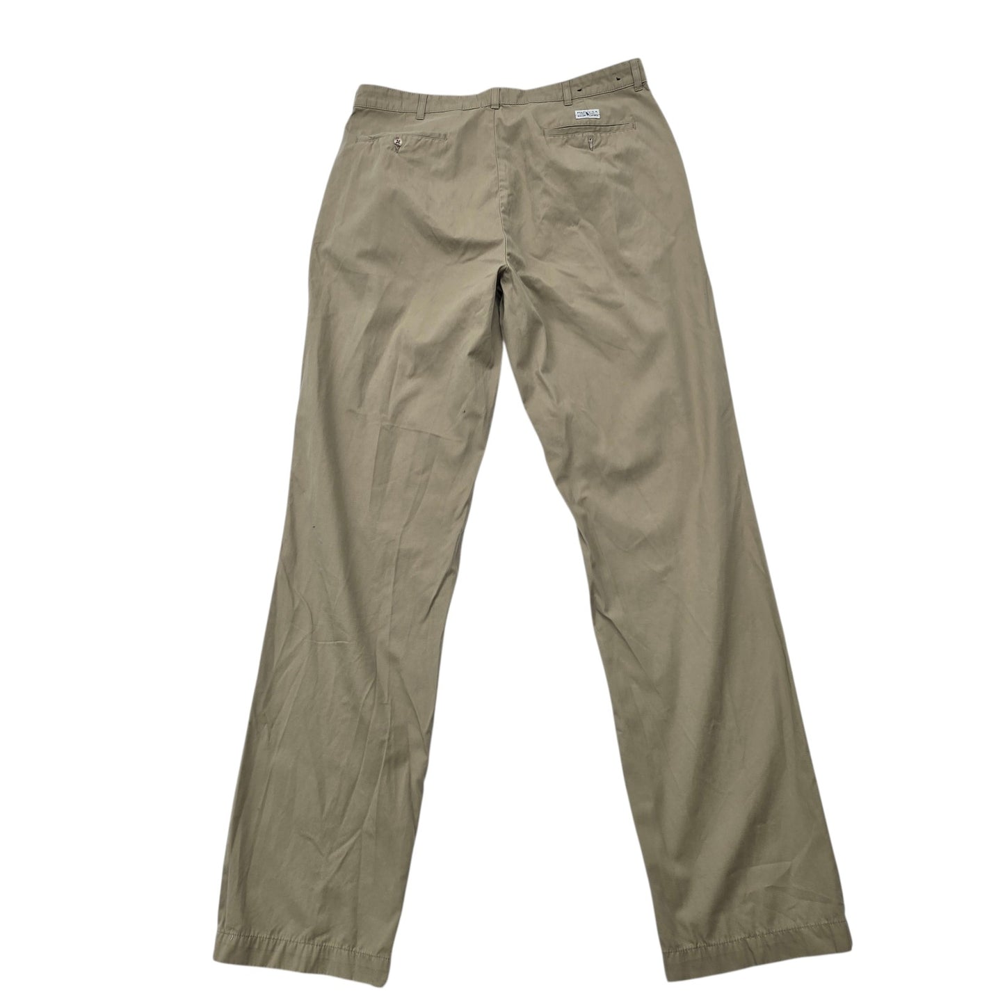 Polo Ralph Lauren Men's Olive Chino Pants 38x36 Relaxed Fit Logo