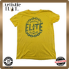 Reebok Men's Yellow T-Shirt – Size M, Short Sleeve, Cotton