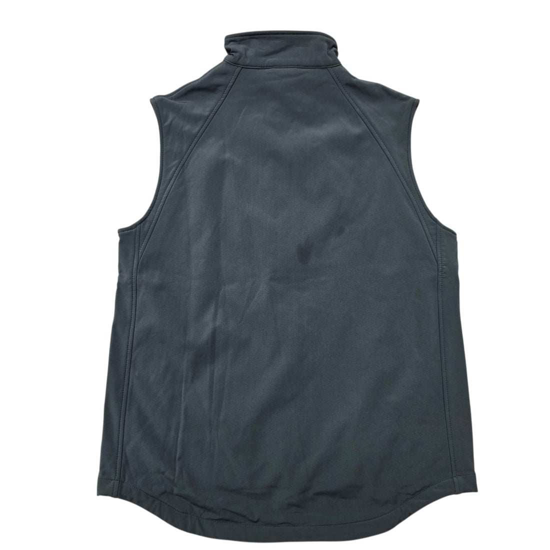 Russell Unisex Athletic Vest Charcoal Gray M Moisture-Wicking Full-Zip