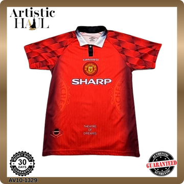 Umbro 1995 Vintage Red Diamond Football Shirt Men's L Polo