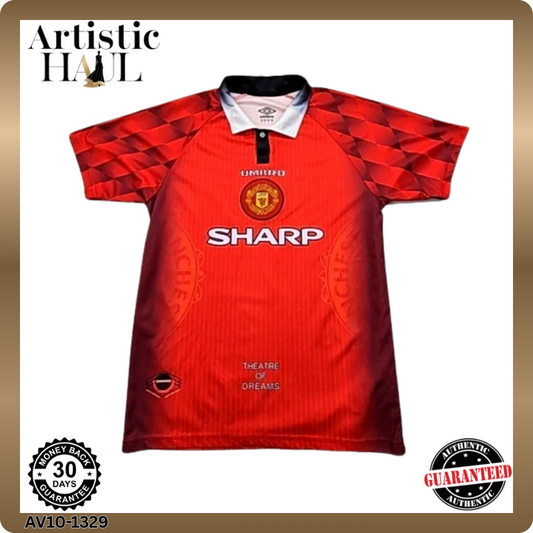 Umbro 1995 Vintage Red Diamond Football Shirt Men's L Polo
