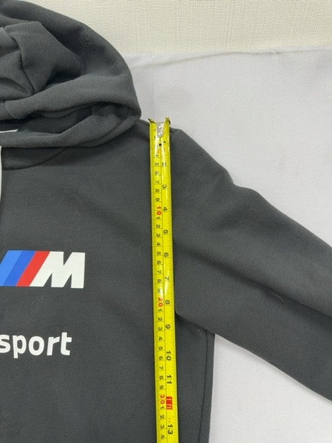 Puma BMW M Motorsport Hoodie Gray XS Graphic Fleece