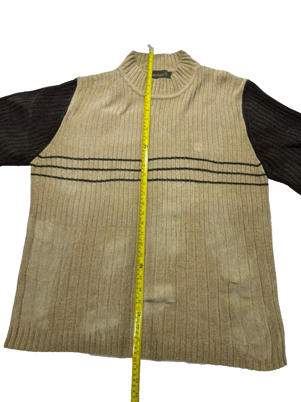 Vintage Timberland Thick Knit Men'S Sweater.