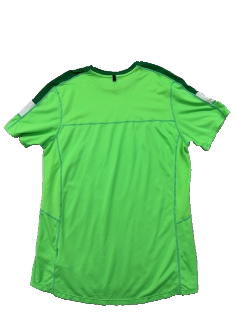 Nike Men's Green T-Shirt – Size S, Short Sleeve