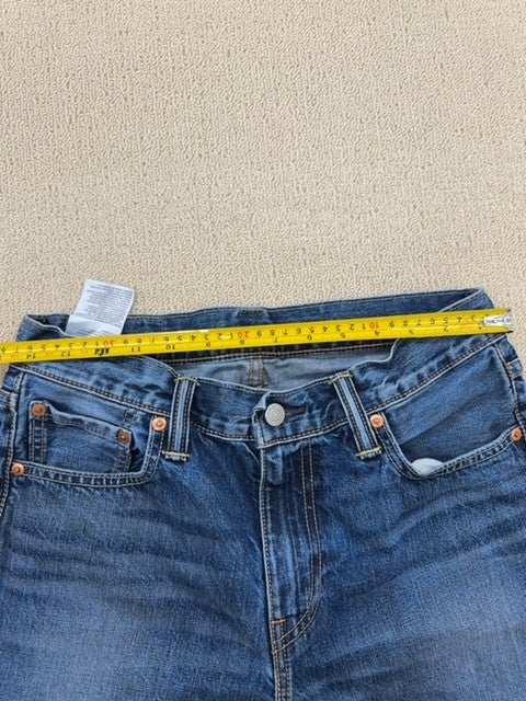 Levi's Men's 512 Slim Taper Blue Denim Jeans 30x32 New