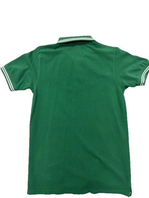 Fred Perry Men's Green Polo Shirt – Size M, Short Sleeve, Cotton