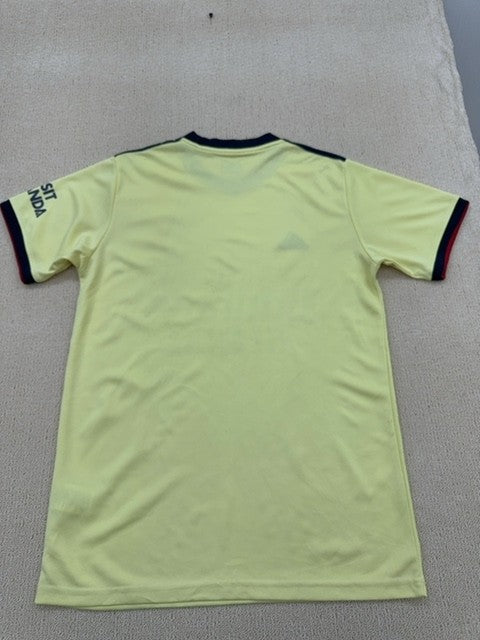 Adidas Arsenal 23/24 Away Jersey XL Yellow Men's Slim AEROREADY HR6927