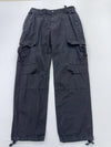 Bershka Men's Black Pants – Size 42, Cargo